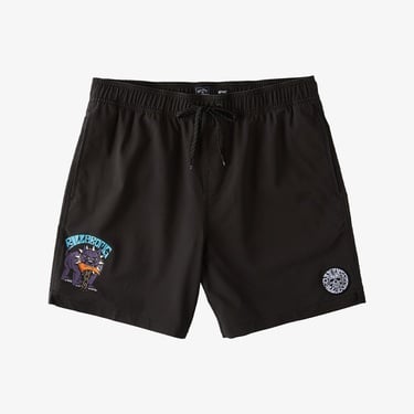  Billabong DJ Javier Dog Days Layback 17 Erkek Siyah Mayoşort