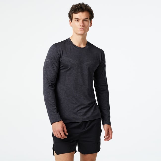  Energetics Tayeb Erkek Gri Uzun Kollu İçlik