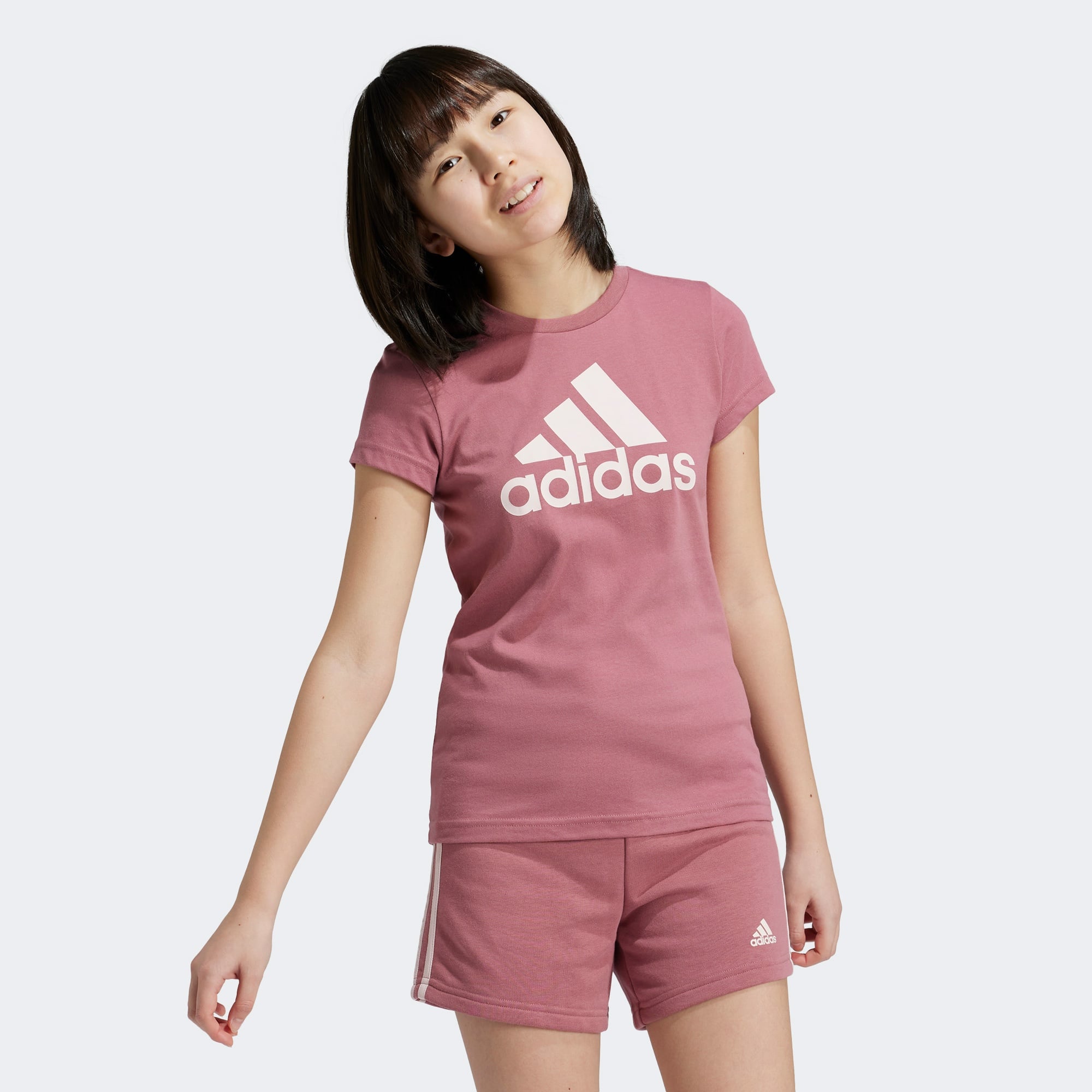 adidas Essentials Çocuk Pembe T-Shirt