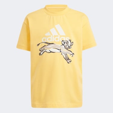 adidas Disney Lion King Çocuk Sarı Günlük T-Shirt