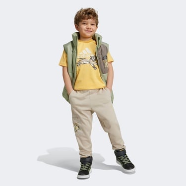  adidas Disney Lion King Çocuk Sarı Günlük T-Shirt