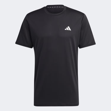  adidas Training Essentials Erkek Siyah Antrenman T-Shirt