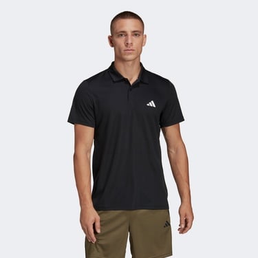  adidas TR-ES Base Erkek Siyah Günlük Polo T-Shirt
