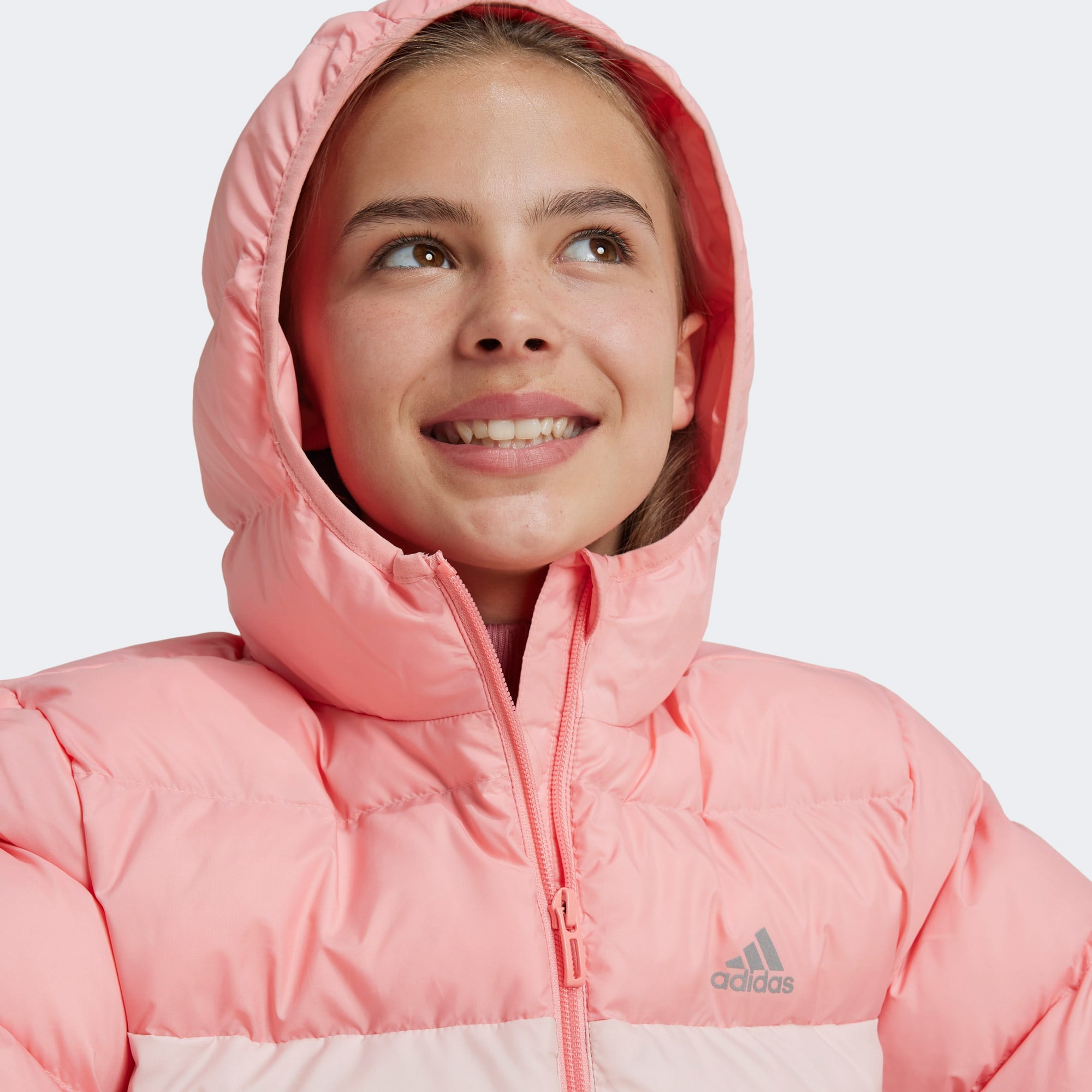 adidas Down Çocuk Pembe Günlük Mont