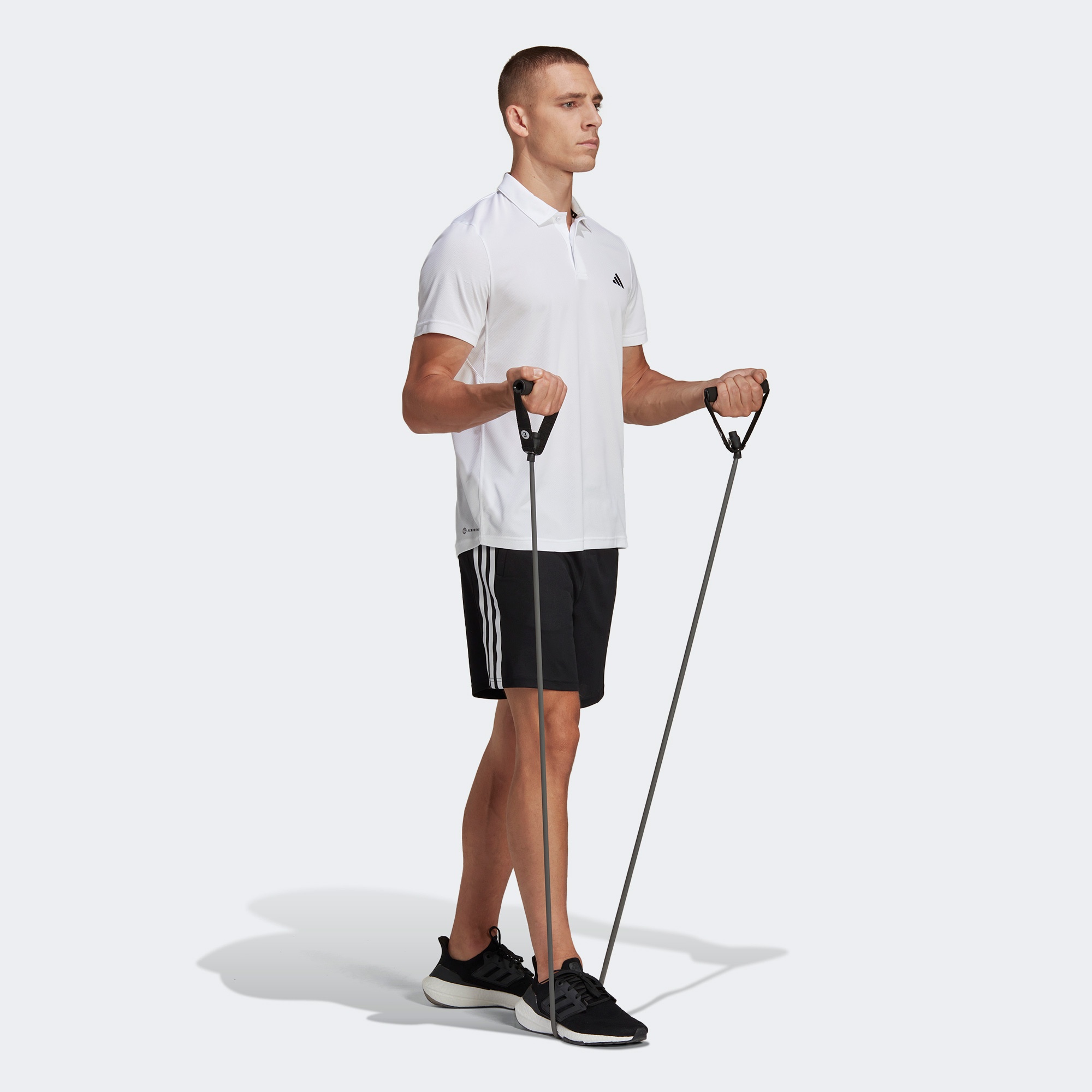 adidas Training Essentials Erkek Beyaz Polo