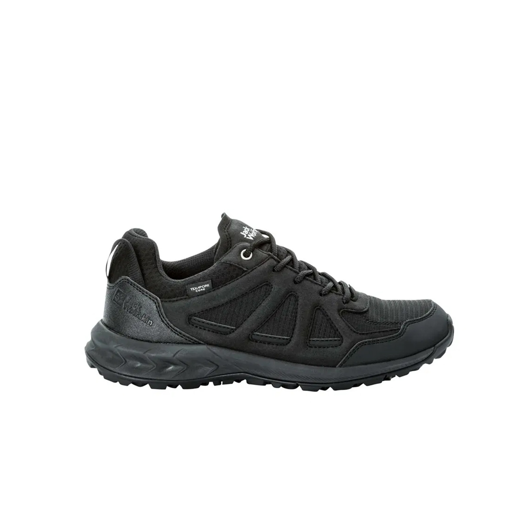 Jack Wolfskin Woodland 2 Texapore Low Kadın Siyah Outdoor Ayakkabı