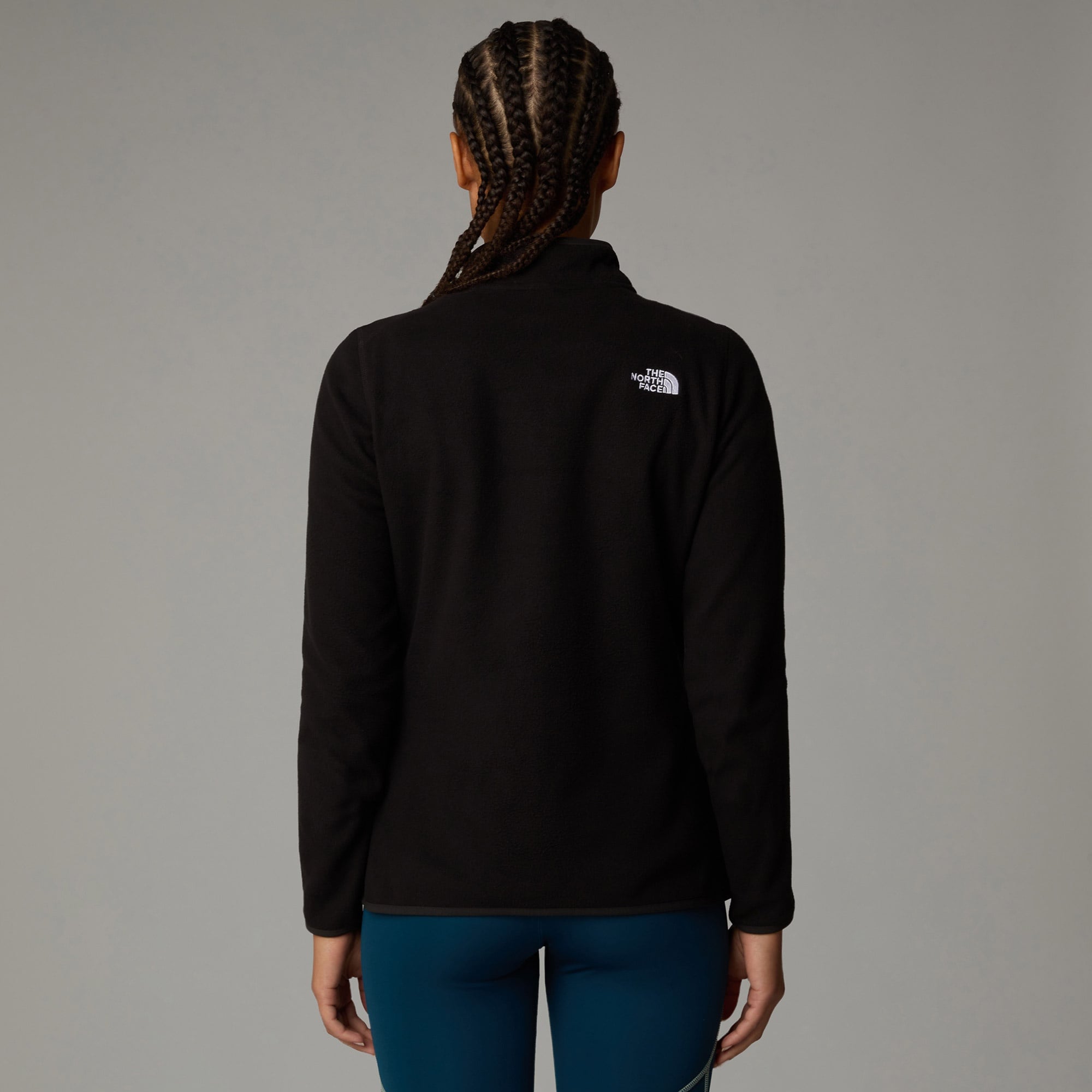 The North Face Glacier Zipped Kadın Siyah Outdoor Polar