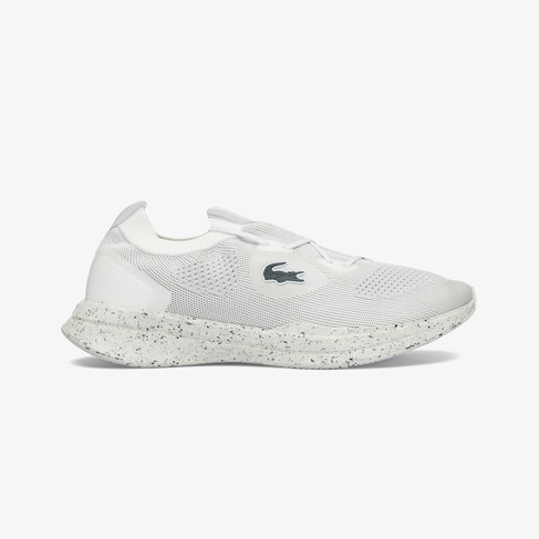  Lacoste Run Spin Eco Erkek Beyaz Koşu Ayakkabısı