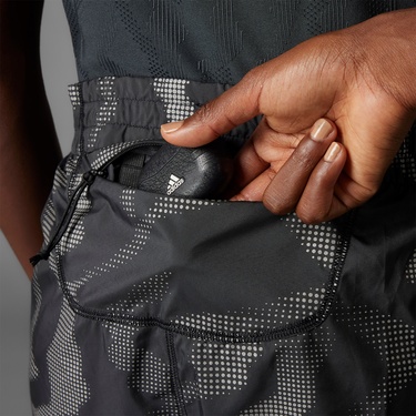  adidas Ultimate Wind Rdy Kadın Gri Koşu Şortu