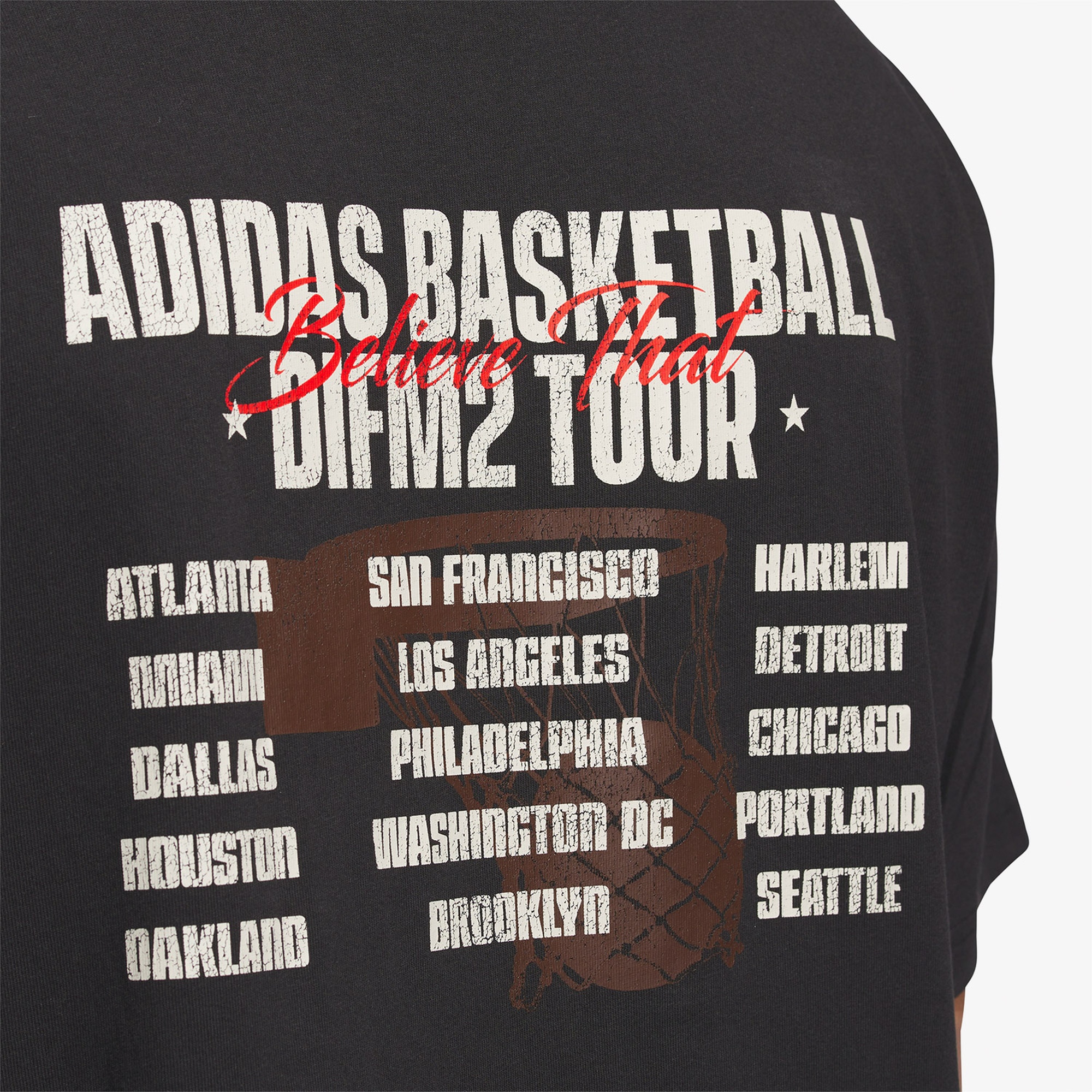 adidas Anthony Edwards Graphic Erkek Siyah Günlük T-Shirt