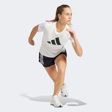  adidas Run It Kadın Beyaz Koşu T-Shirt