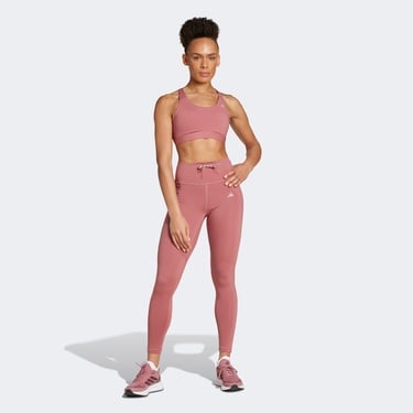  adidas Running Essentials 7/8 Kadın Pembe Koşu Taytı