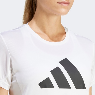  adidas Run It Kadın Beyaz Koşu T-Shirt