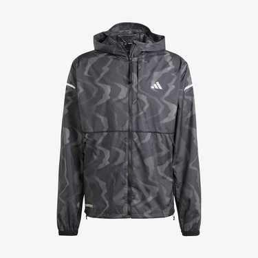  adidas Performance Ultimate Wind Erkek Siyah Koşu Ceketi