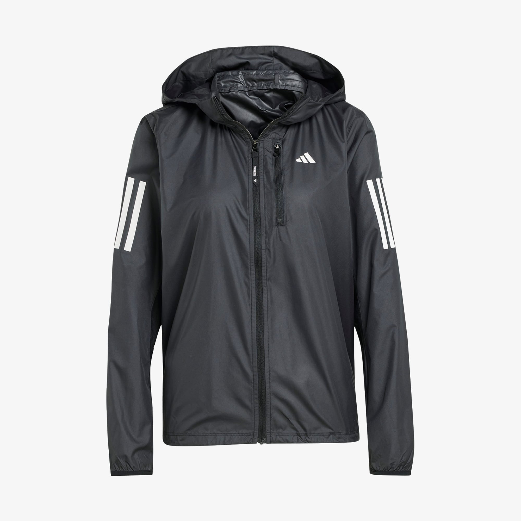 adidas Own The Run 3 Kadın Siyah Koşu Ceketi