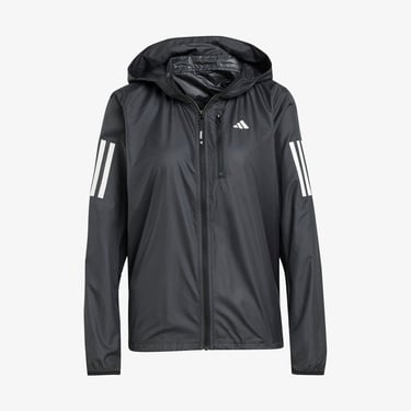  adidas Own The Run 3 Kadın Siyah Koşu Ceketi