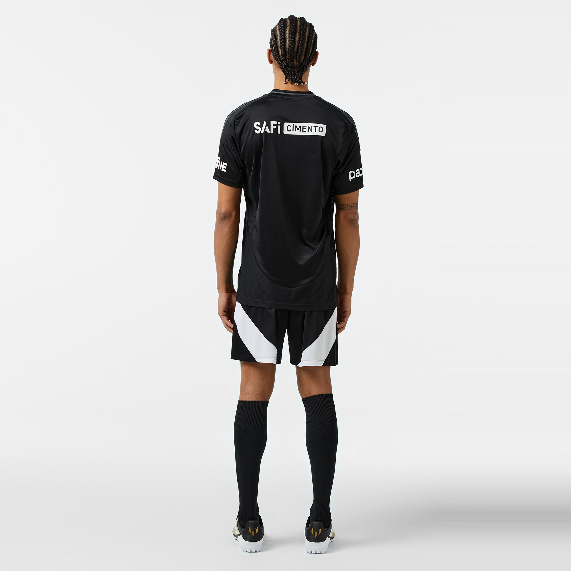 adidas Beşiktaş JK Erkek Siyah Futbol Şortu