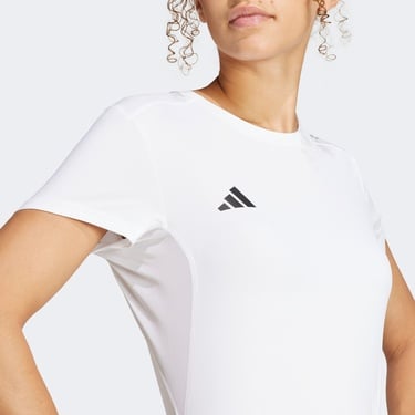 adidas Adizero Running Kadın Beyaz Koşu T-Shirt