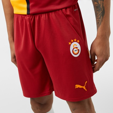  Puma Galatasaray 2024-25 İç Saha Erkek Kırmızı Futbol Şortu