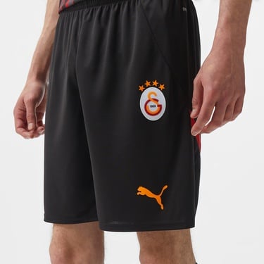 Puma Galatasaray 2024-25 Alernatif Erkek Siyah Futbol Şortu