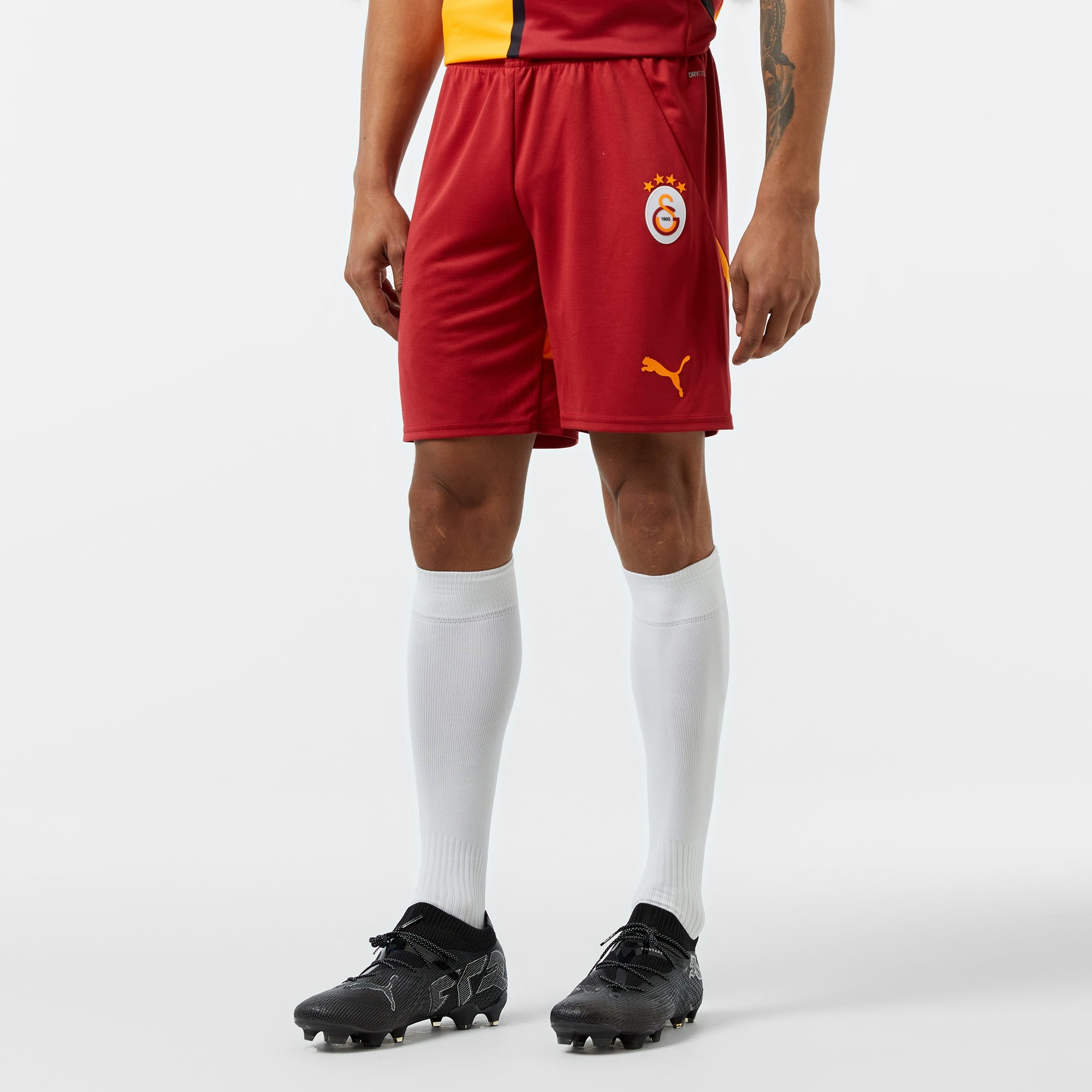 Puma Galatasaray 2024-25 İç Saha Erkek Kırmızı Futbol Şortu