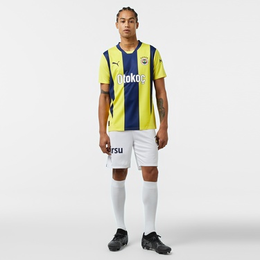  Puma Fenerbahçe SK 24-25 İç Saha Erkek Beyaz Futbol Şortu