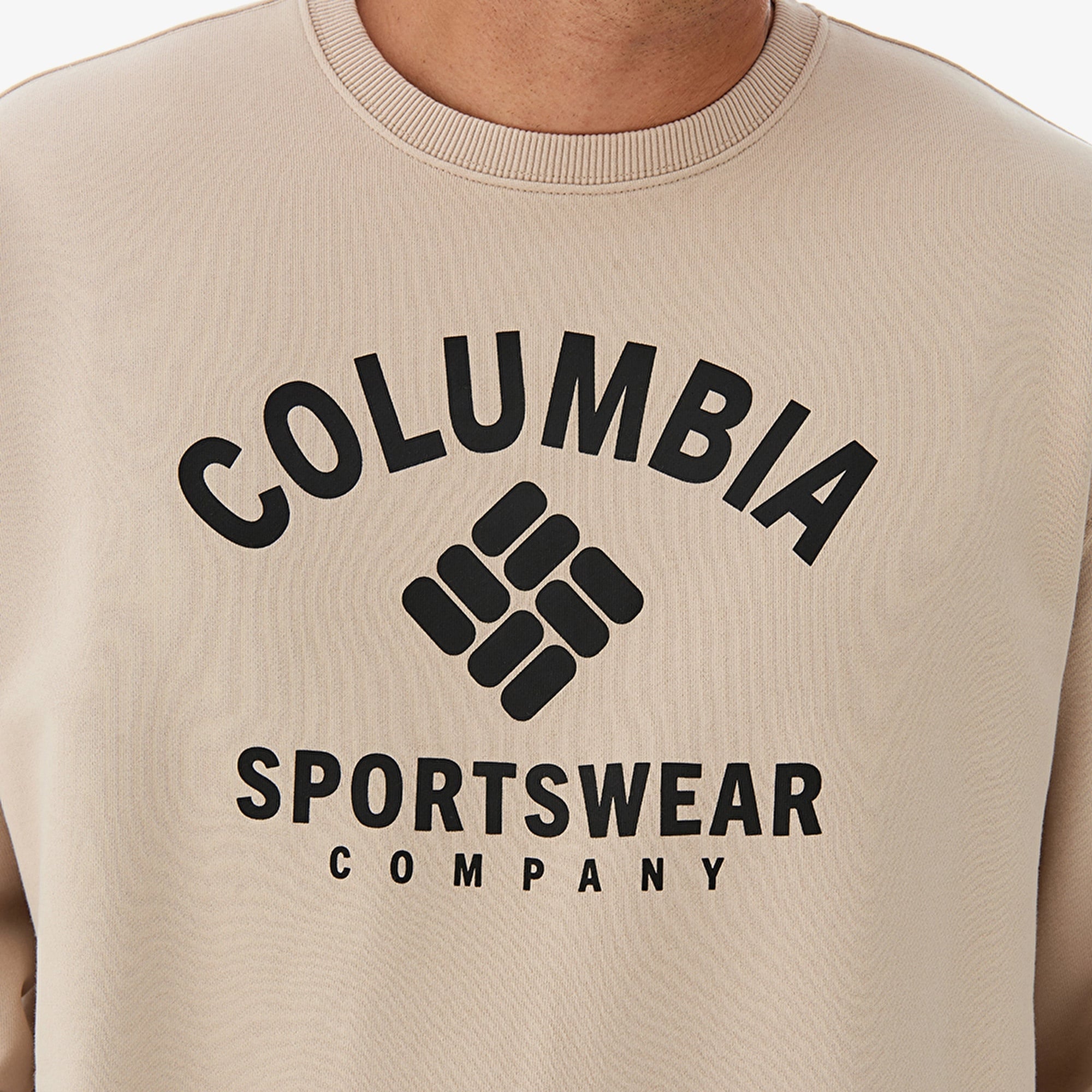 Columbia Framed Erkek Krem Günlük Sweatshirt