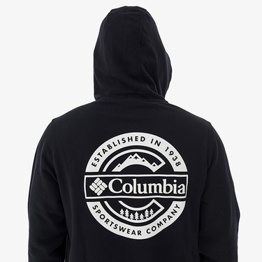  Columbia Nature and Back Erkek Siyah Günlük Sweatshirt