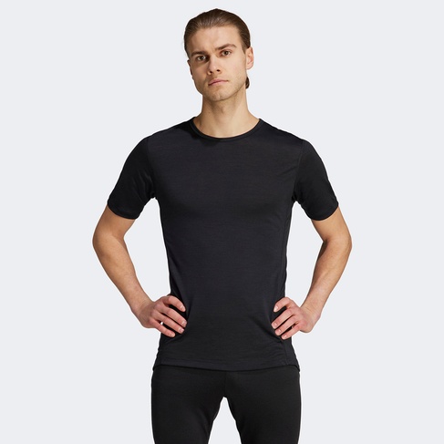  adidas Xperior Merino Erkek Siyah Antrenman T-Shirt