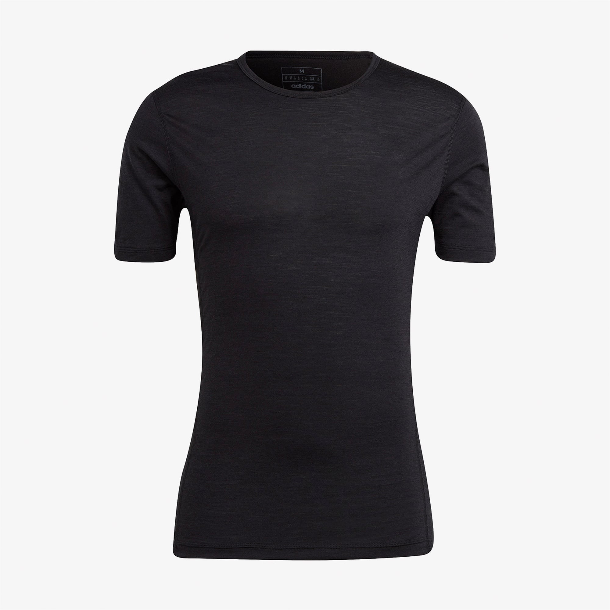adidas Xperior Merino Erkek Siyah Antrenman T-Shirt