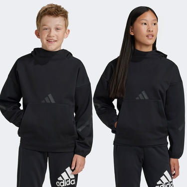  adidas Z.N.E. Çocuk Siyah Günlük Sweatshirt
