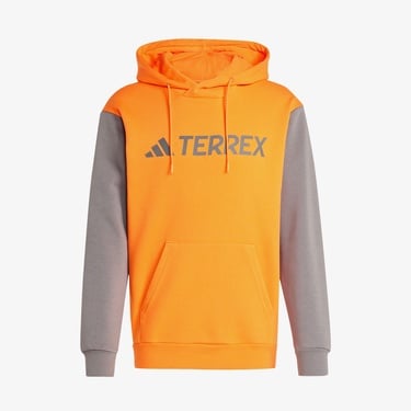  adidas Terrex Multi Large Kapüşonlu Erkek Turuncu Günlük Sweatshirt