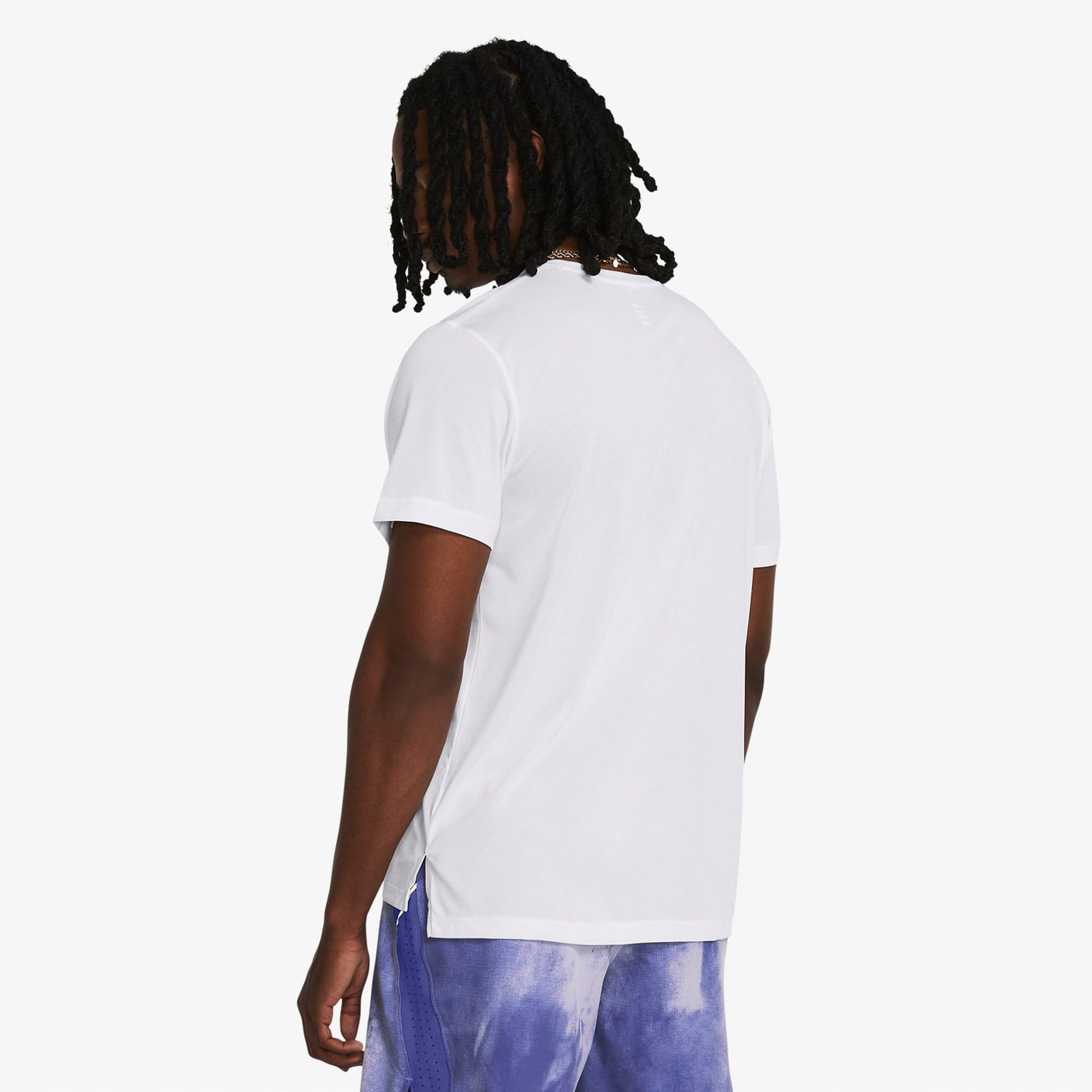 Under Armour Launch Erkek Beyaz Antrenman T-Shirt