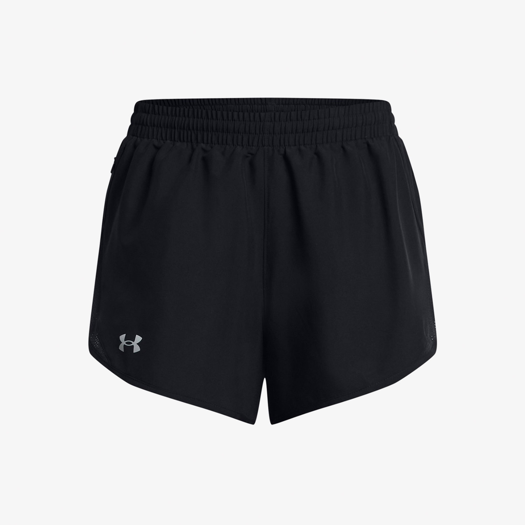 Under Armour Fly By 3inch Kadın Siyah Koşu Şortu