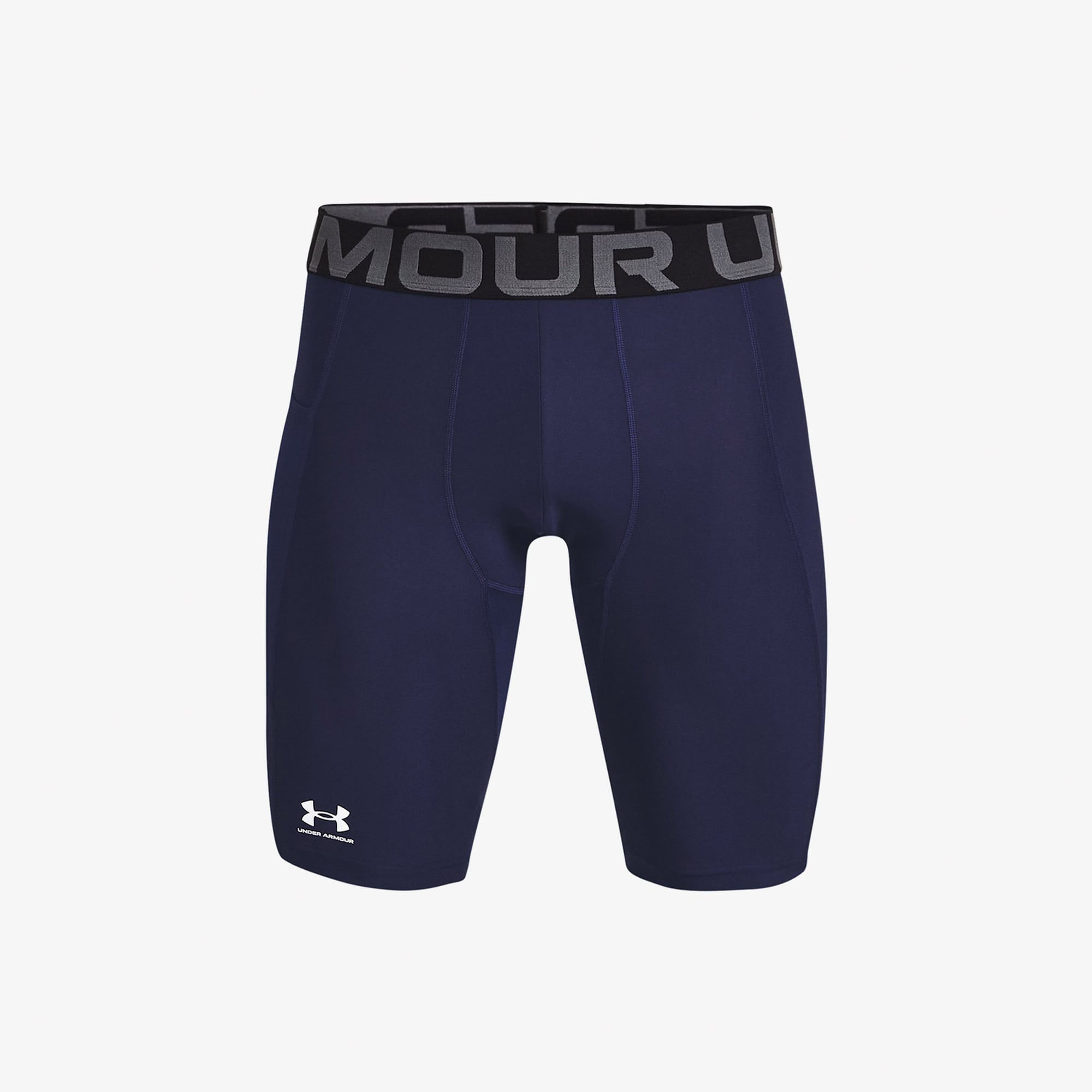 Under Armour Heat Gear Erkek Lacivert Kısa Antrenman Taytı