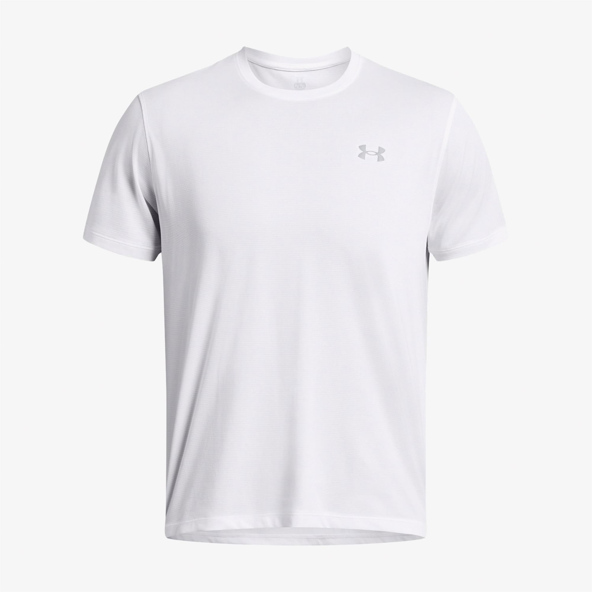 Under Armour Launch Erkek Beyaz Antrenman T-Shirt