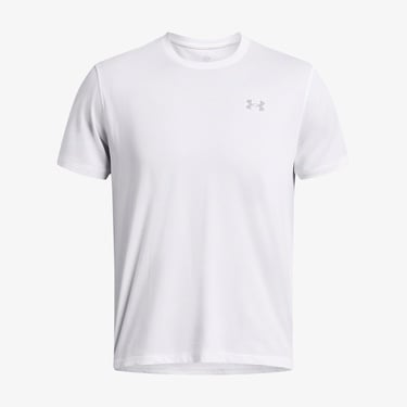  Under Armour Launch Erkek Beyaz Antrenman T-Shirt
