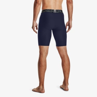  Under Armour Heat Gear Erkek Lacivert Kısa Antrenman Taytı
