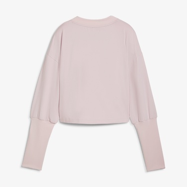  Puma Cloudspun Kadın Pembe Günlük Sweatshirt