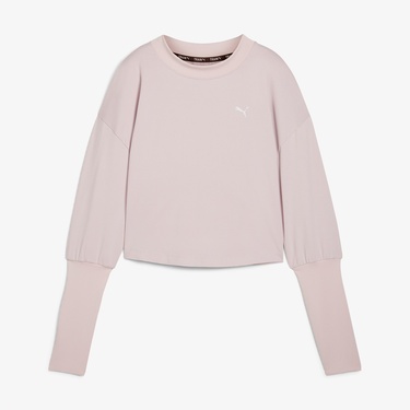  Puma Cloudspun Kadın Pembe Günlük Sweatshirt