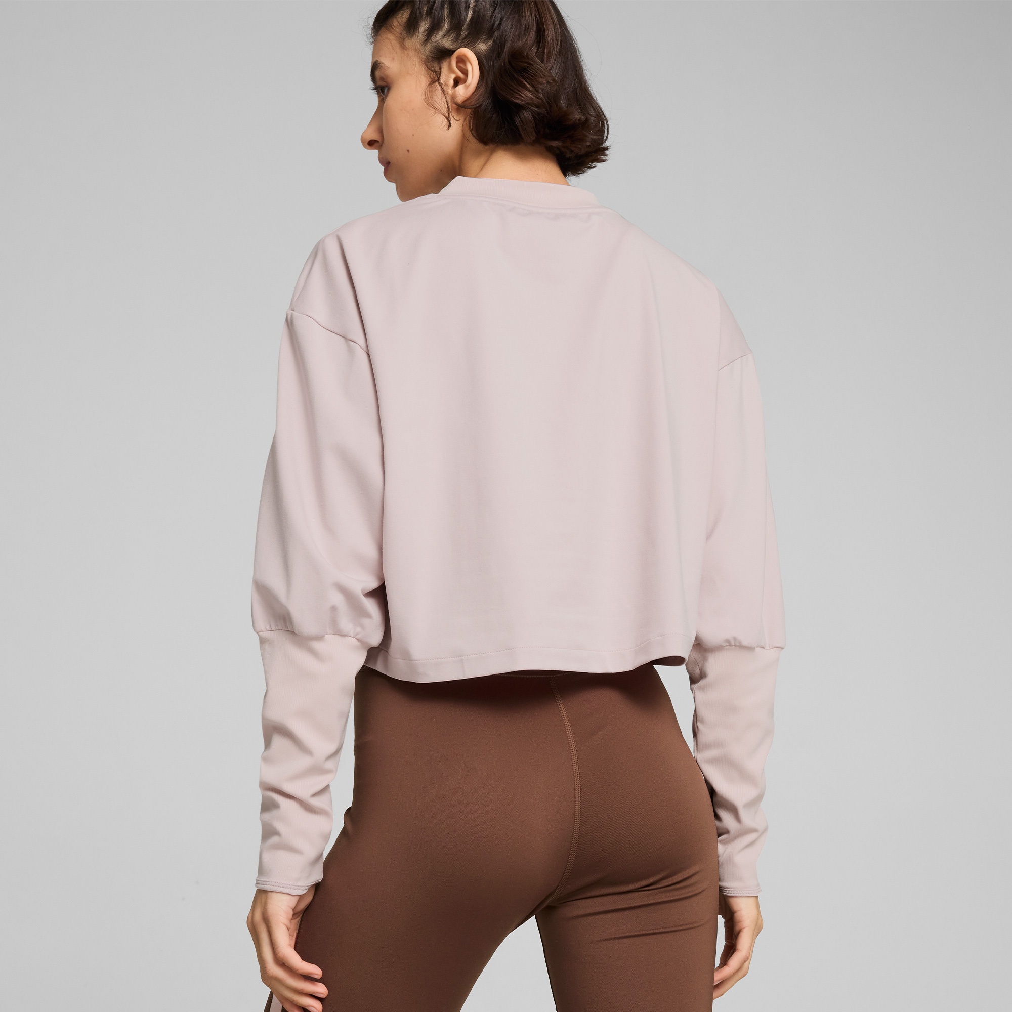 Puma Cloudspun Kadın Pembe Günlük Sweatshirt