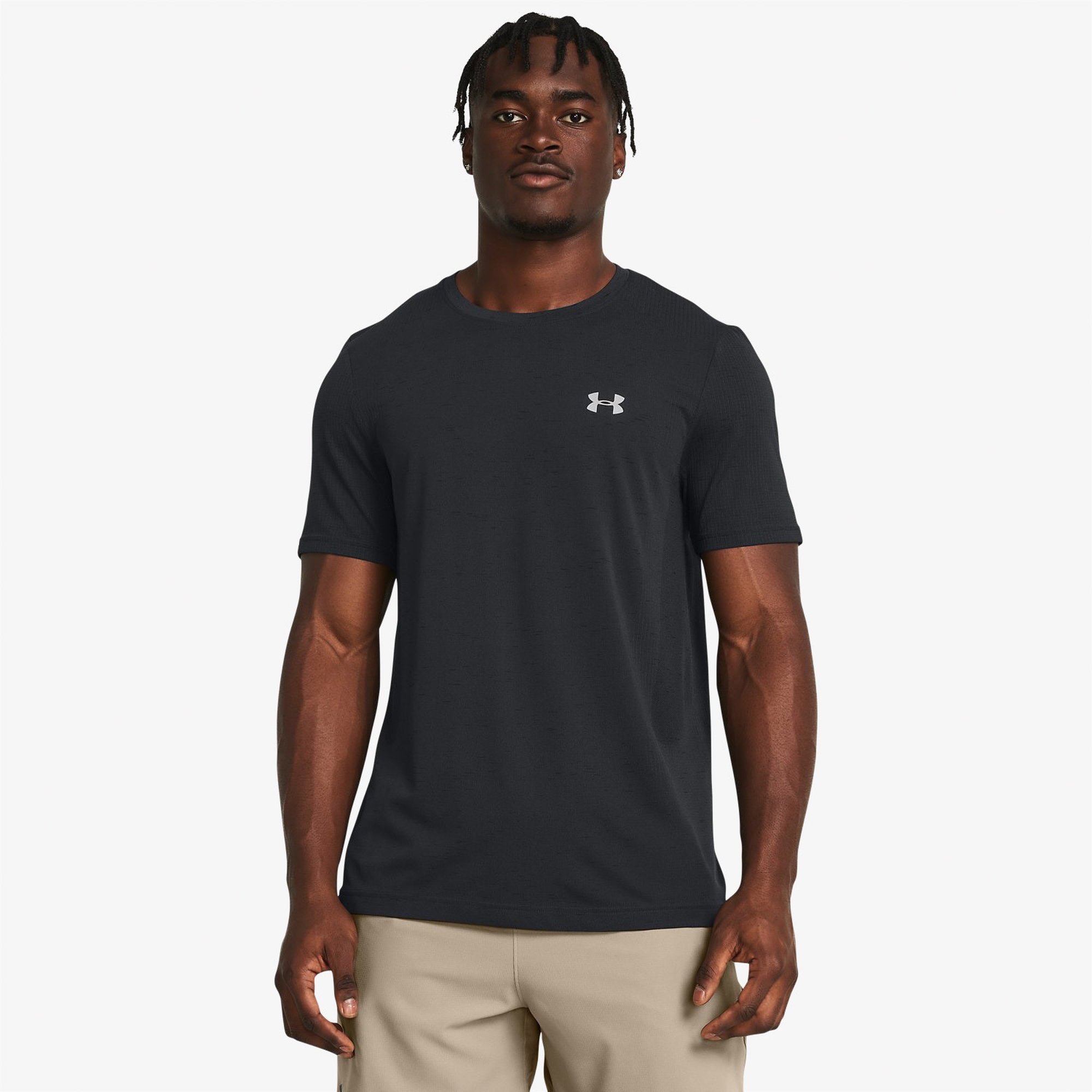 Under Armour Vanish Erkek Siyah Günlük T-Shirt
