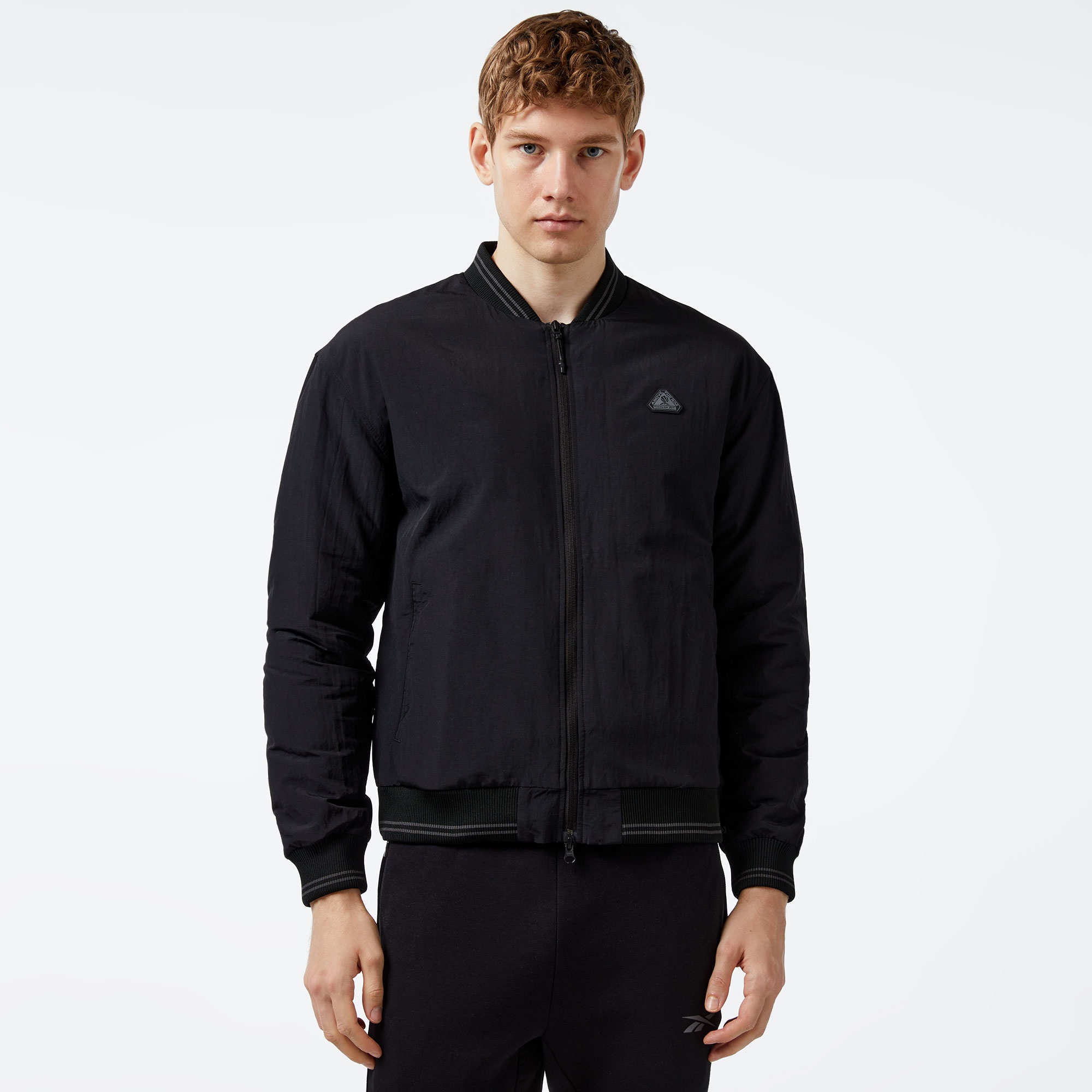 Reebok Atr Hoopwear Erkek Siyah Ceket