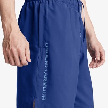  Under Armour Tech Woodmark Dokuma Erkek Mavi Antrenman Şort