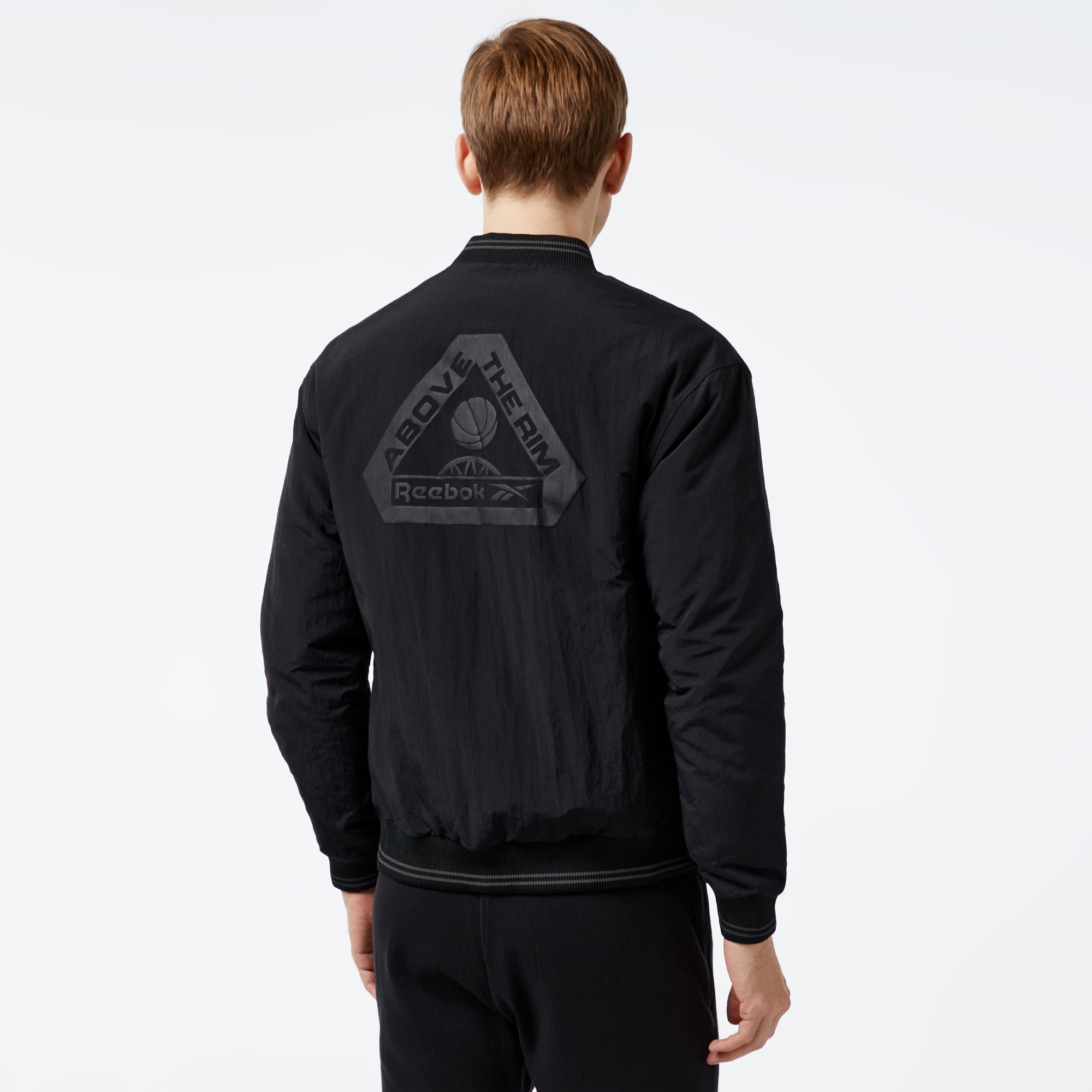 Reebok Atr Hoopwear Erkek Siyah Ceket