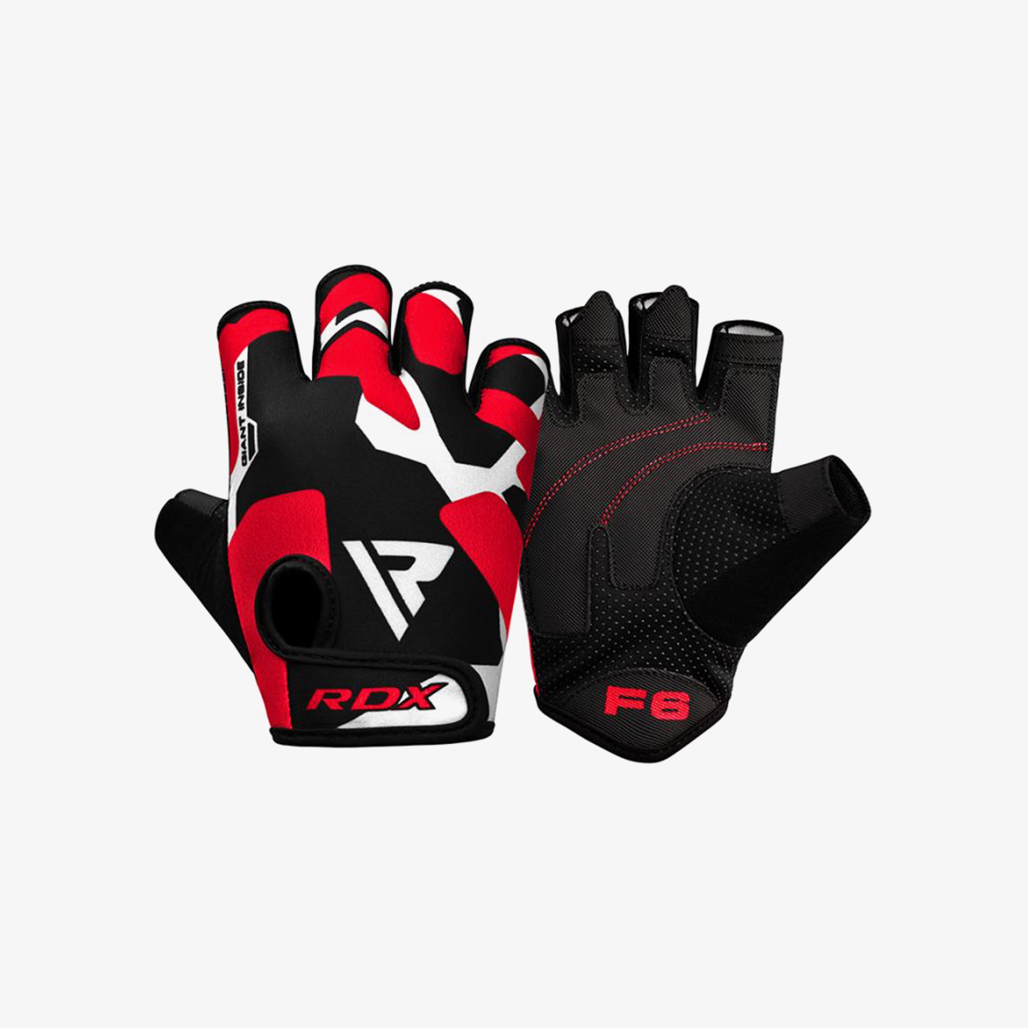 RDX F6 Unisex Siyah Antrenman Eldiveni