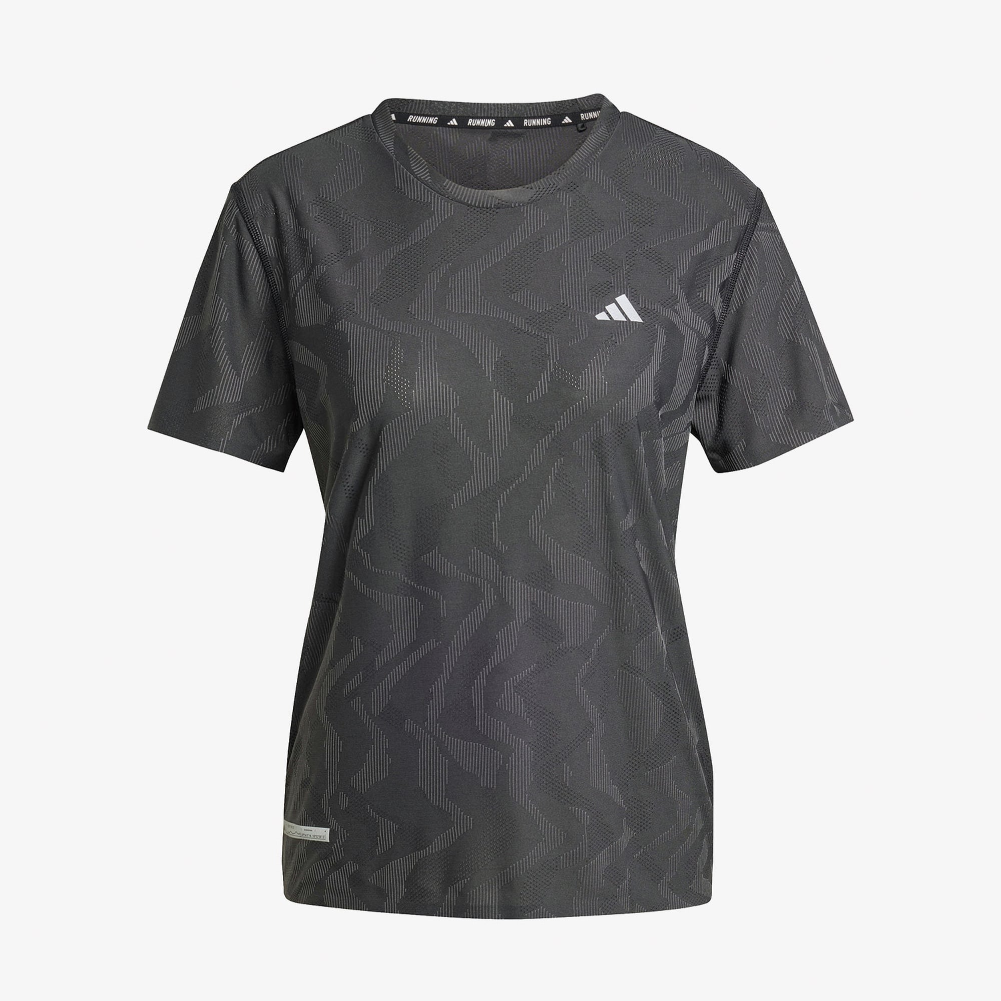 adidas Ultimate Heat Rdy Kadın Siyah Koşu T-Shirt