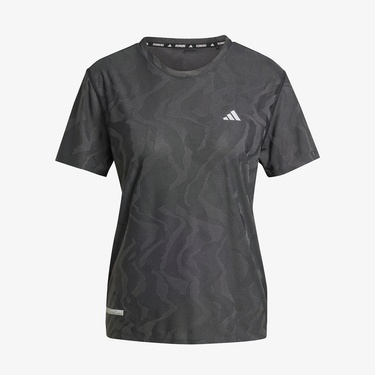  adidas Ultimate Heat Rdy Kadın Siyah Koşu T-Shirt