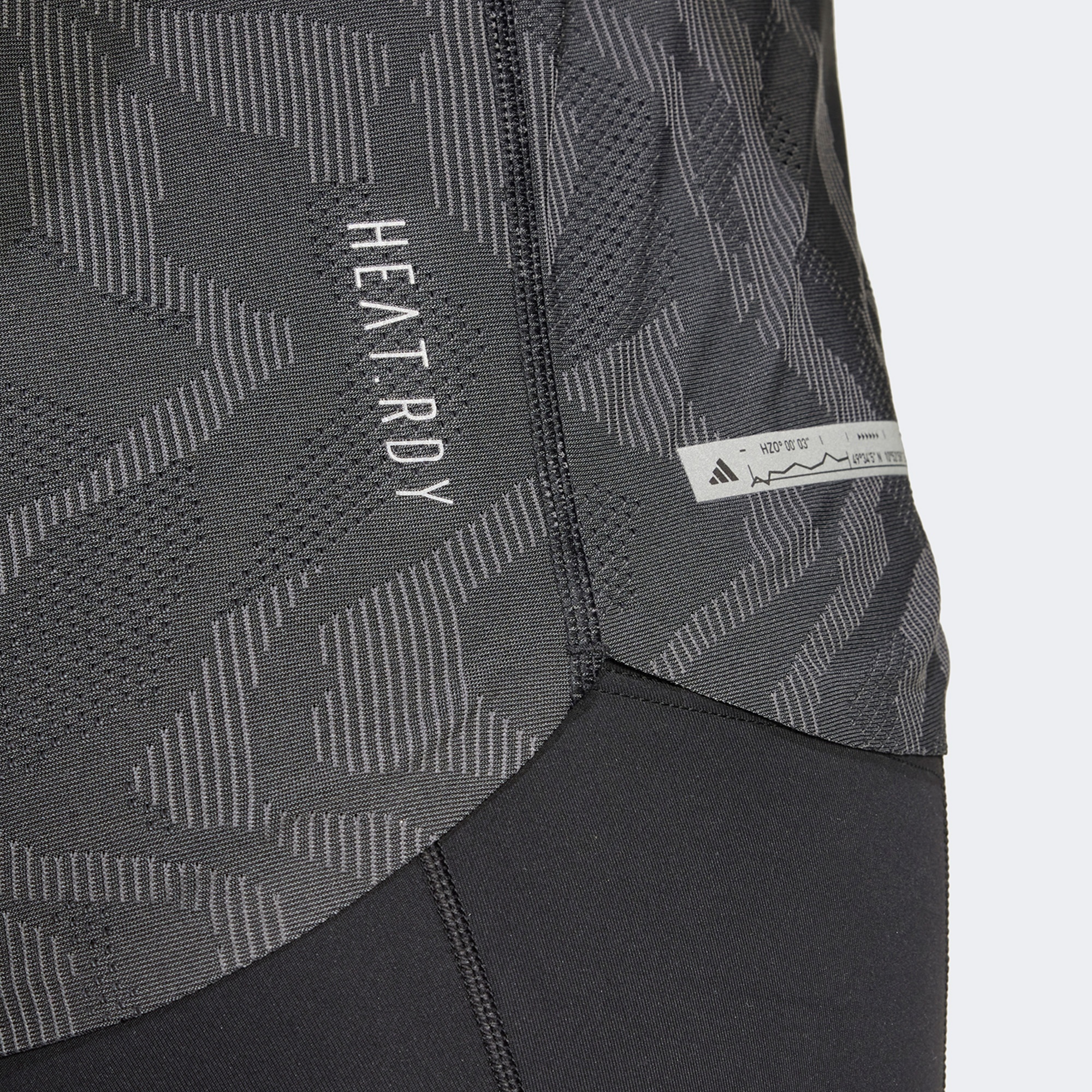 adidas Ultimate Heat Rdy Kadın Siyah Koşu T-Shirt