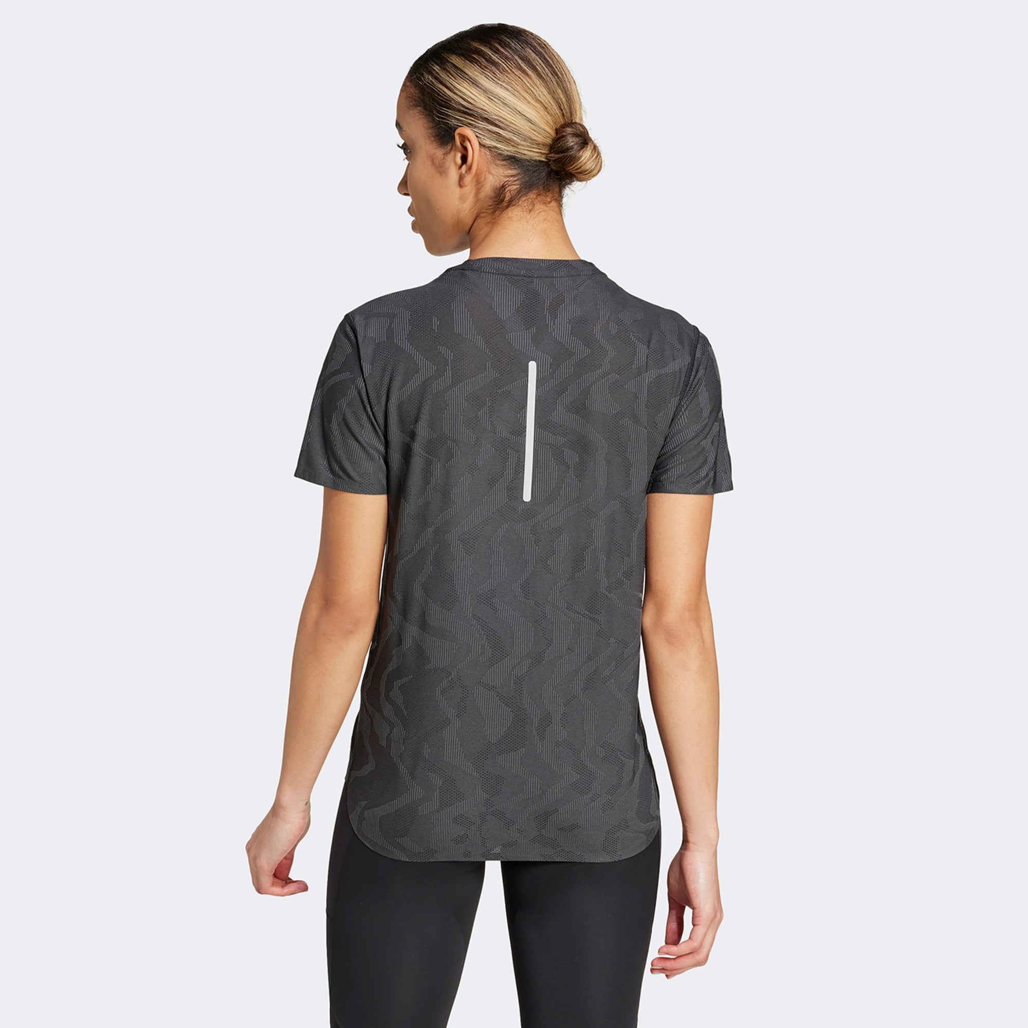 adidas Ultimate Heat Rdy Kadın Siyah Koşu T-Shirt